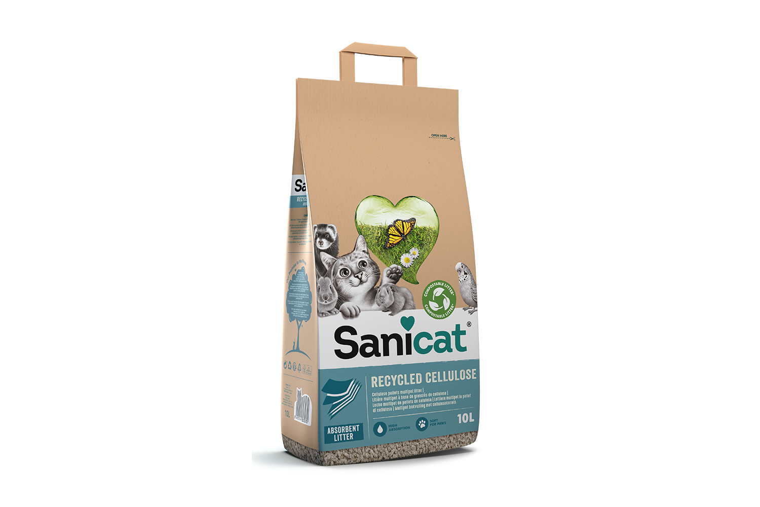 LECHO MULTIPET - Sanicat Multipet Reclycled Cellulose