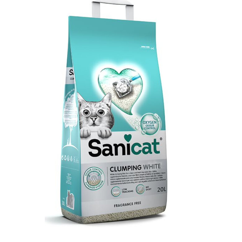 LECHO AGLOMERANTE PREMIUM - Sanicat Clumping White